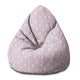Sedací vak Pearshape Cute Tiger Paws-S-Oxford
