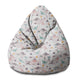 Sedací vak Pearshape Dino Friends-M-Velvet