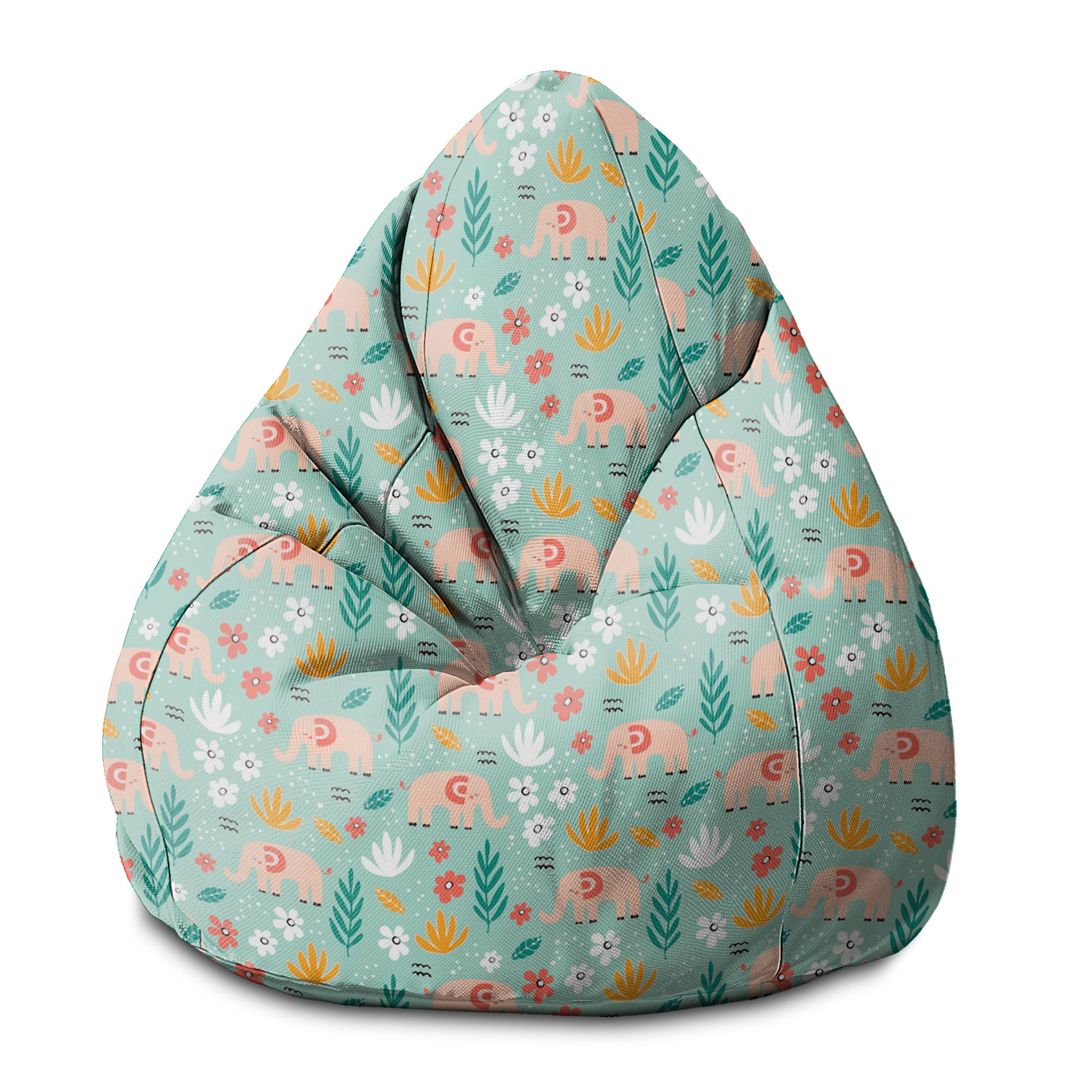 Pearshape Elephant Morning-S Oxford Pouf