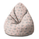 Sedací vak Pearshape Happy Cow-S-Velvet