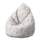 Sedací vak Pearshape Happy Sky-M-Velvet