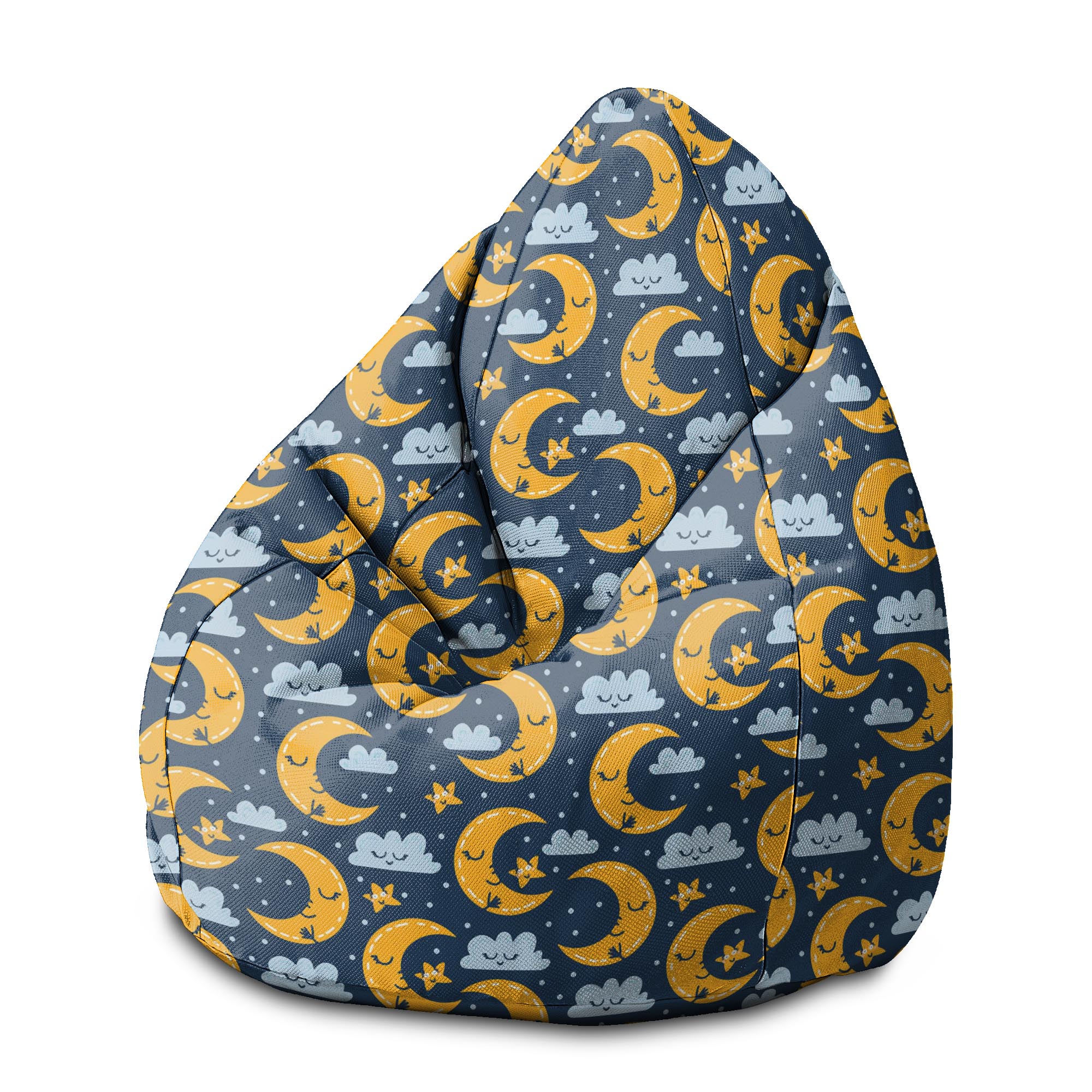 Sedací vak Pearshape Night Sky-M-Oxford
