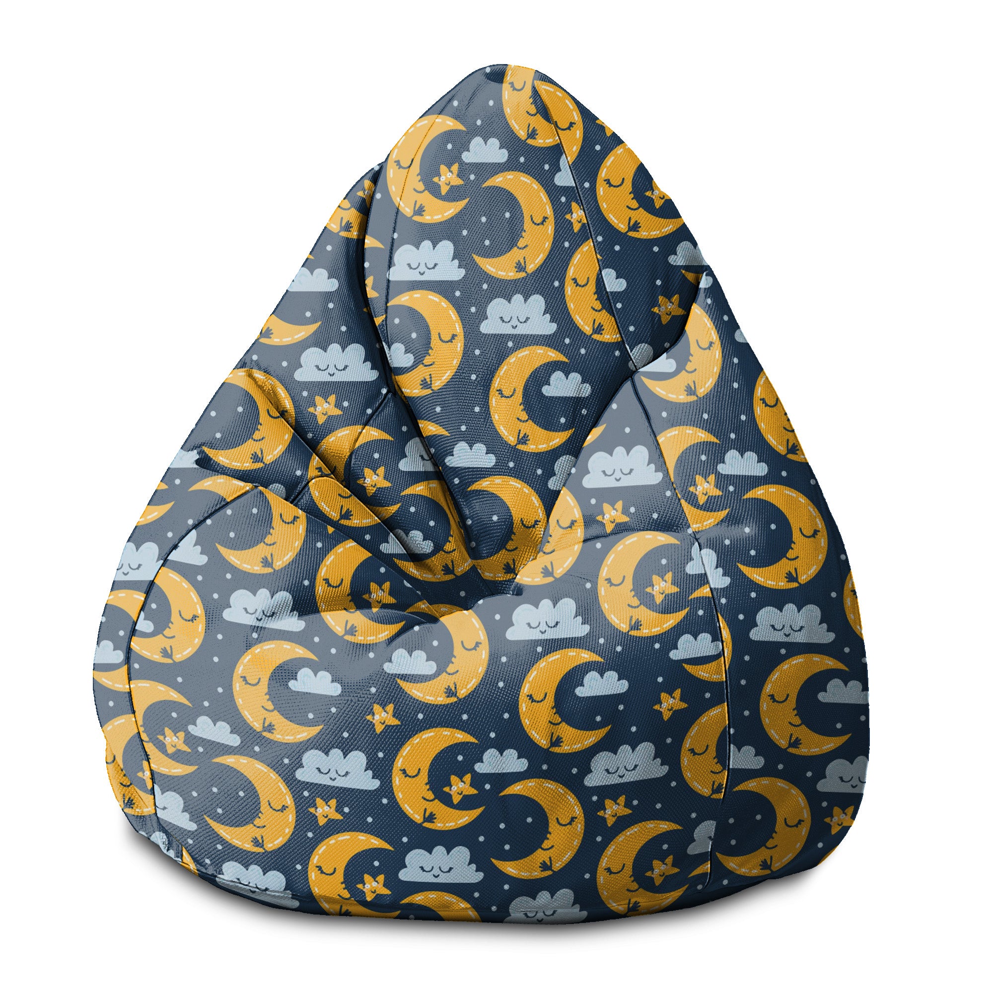 Sedací vak Pearshape Night Sky-S-Oxford
