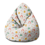 Sedací vak Pearshape Rainbow and Sun-S-Velvet
