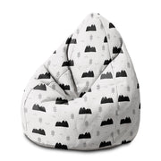 Sedací vak Pearshape Scandi Mountains-M-Velvet