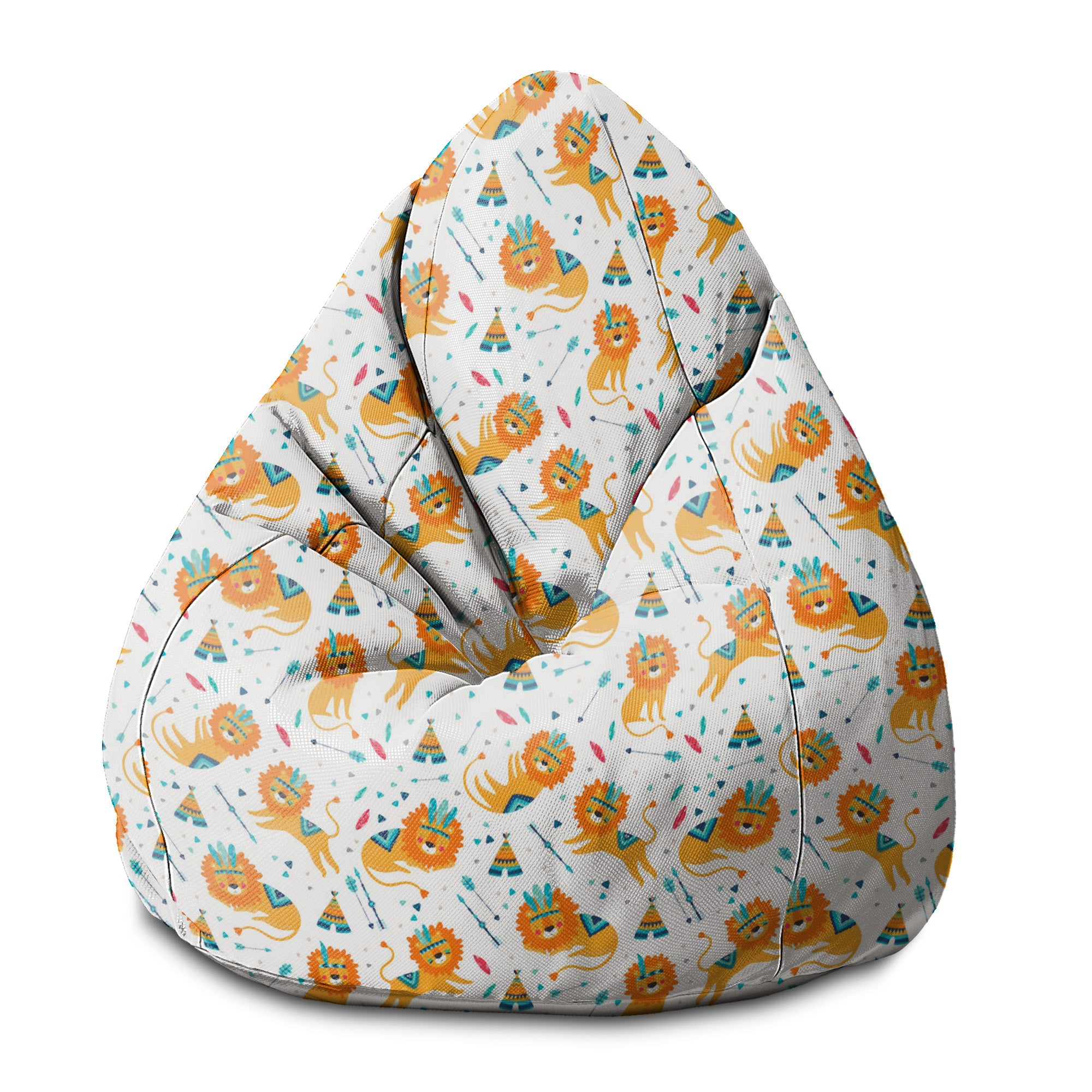 Puf Pearshape Sleepy Lions-S-Oxford