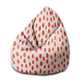 Sedací vak Pearshape Jahodový džem-M-Velvet