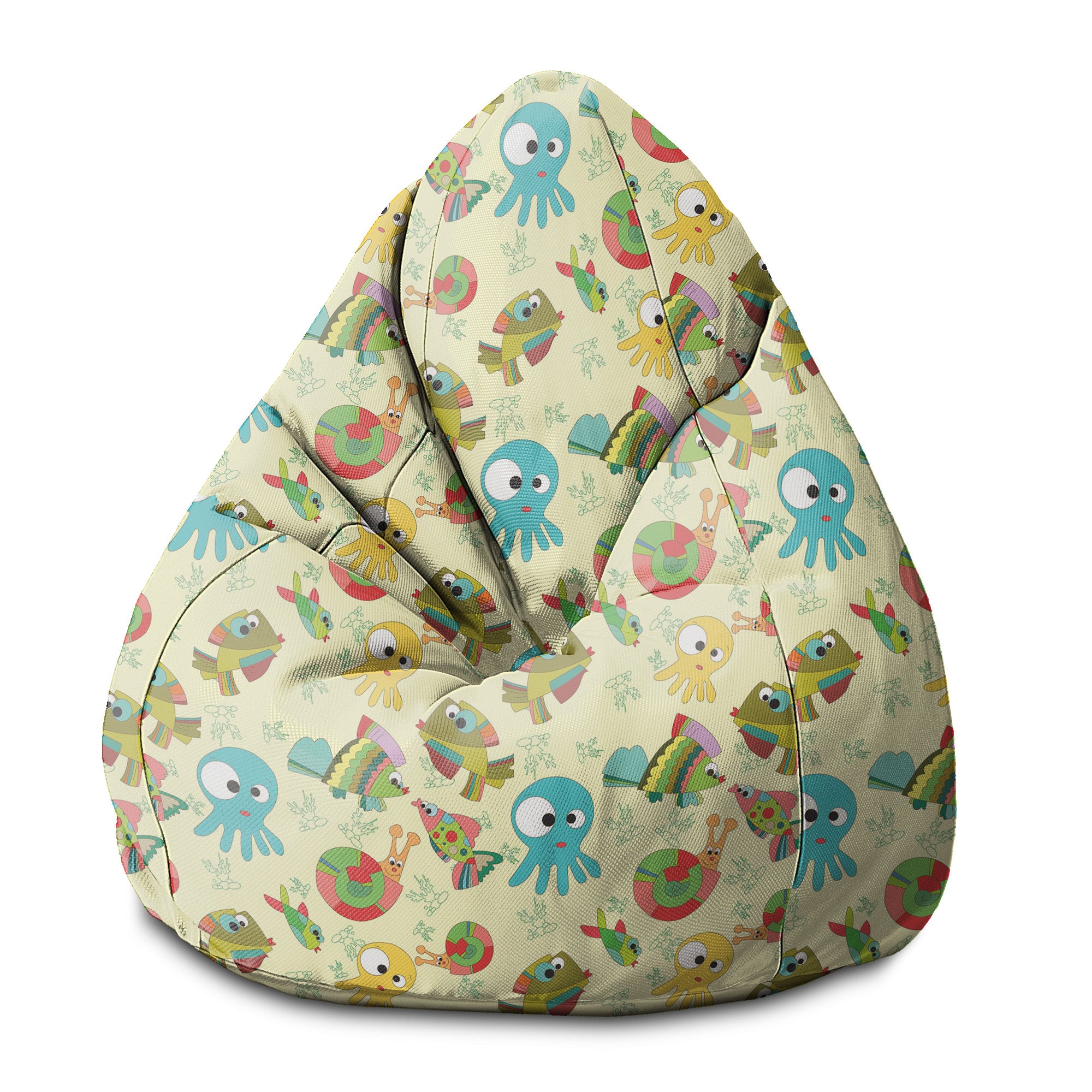Puf Pearshape Veselé Mořské Zvířátka-S-Velvet