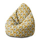 Pearshape Tiger Roar Pouf-M-Oxford