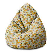 Sedací vak Pearshape Tiger rev-S-Oxford