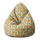 Pearshape Tiger Roar Pouf-S-Oxford