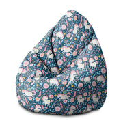 Pearshape Puff Unicorn in the Flowers-M-Oxford