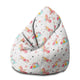 Puf Birnenform Einhorn Prinzessin-M-Samt
