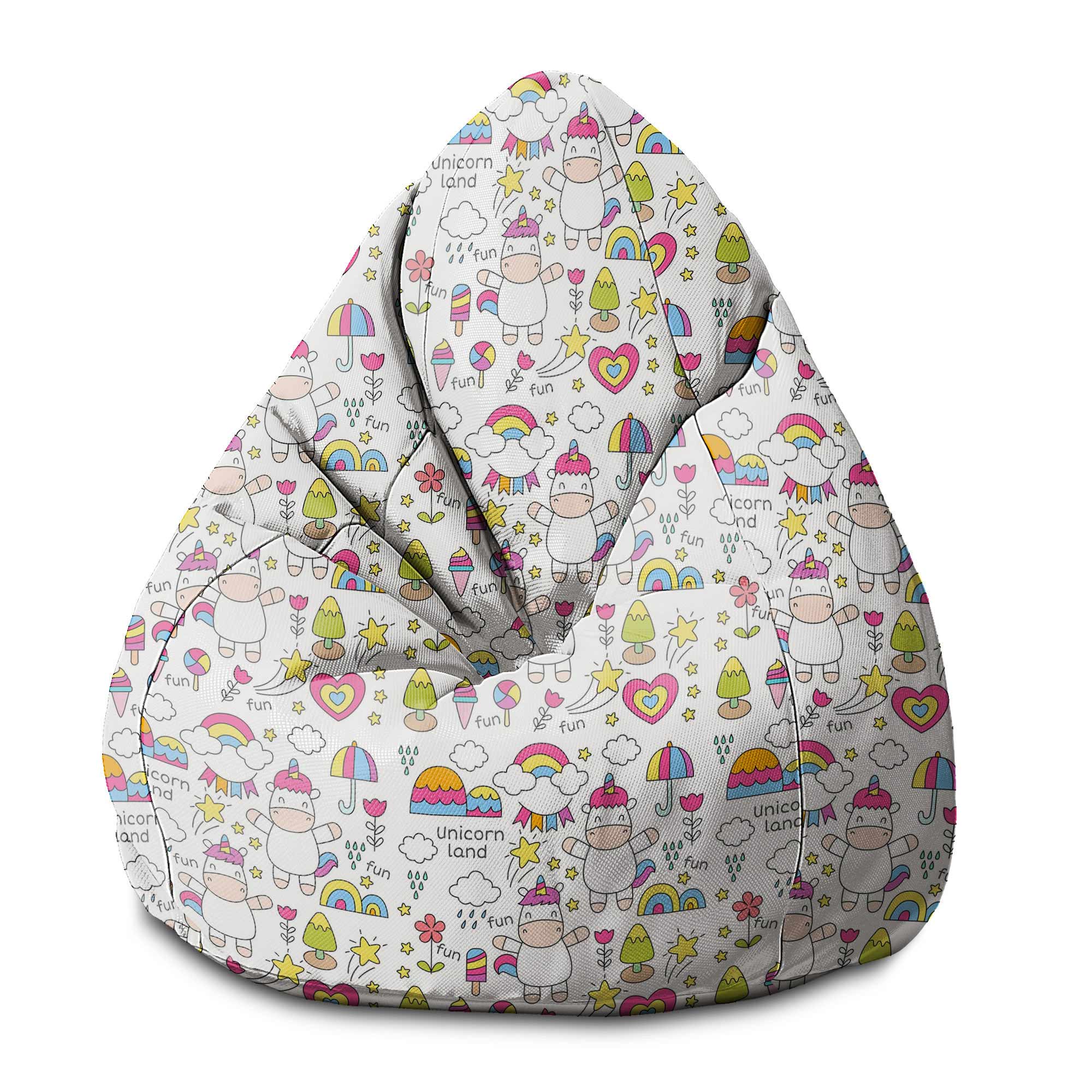 Pearshape Puff Unicorn Land-S-Velvet