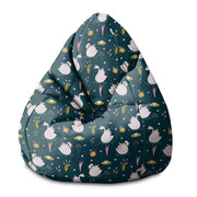 Sedací vak Pearshape Labutie jazero