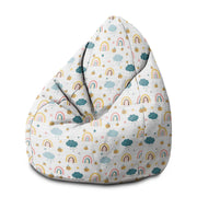 Sedací vak Pearshape Rainbow a Bee-M-Velvet