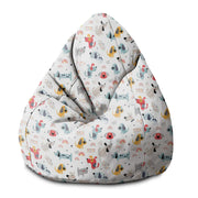 Sedací vak Pearshape Rainbow a Dog-S-Oxford