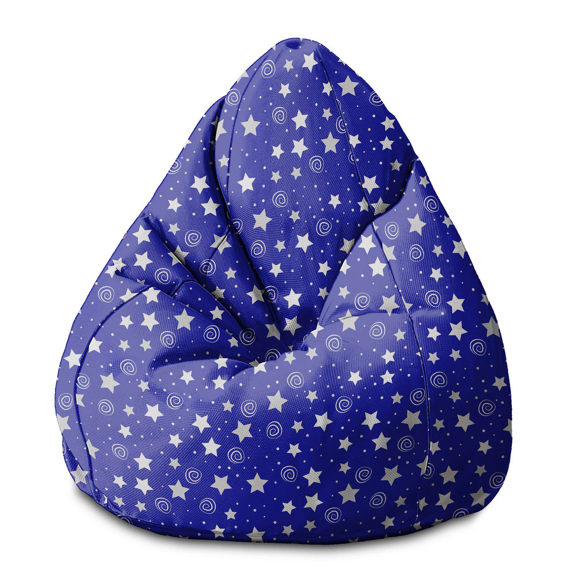 Pearshape Puff Night Sky Pattern