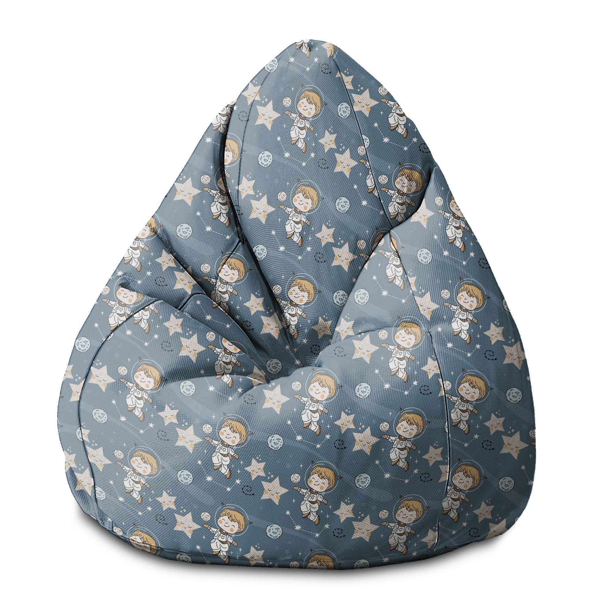Puf Pearshape Boy in Space