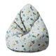 Puf Birnenform Cartoon Bunte Hunde