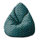 Puf Pearshape Barevná Srdíčka-S-Velvet