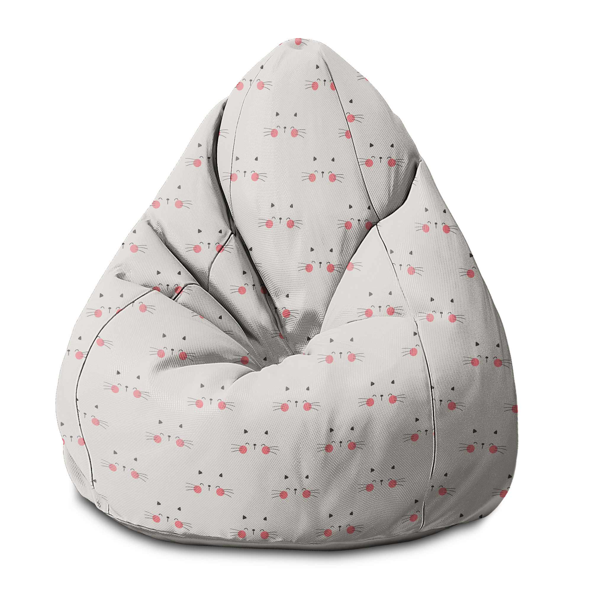 Puf Pearshape Cute Cat-S-Velvet