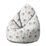 Sedací vak Pearshape Roztomilý slon-M-Zamat