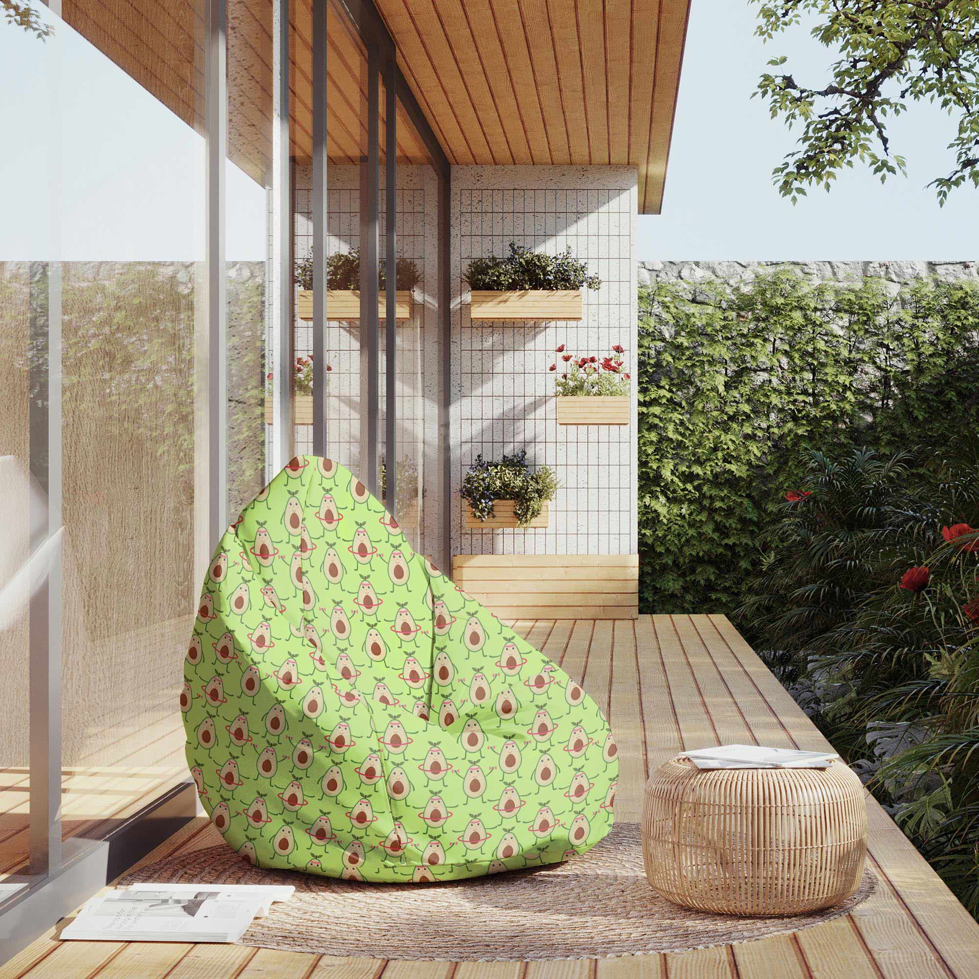 Puf Pearshape Exercising Avocados-M-Oxford