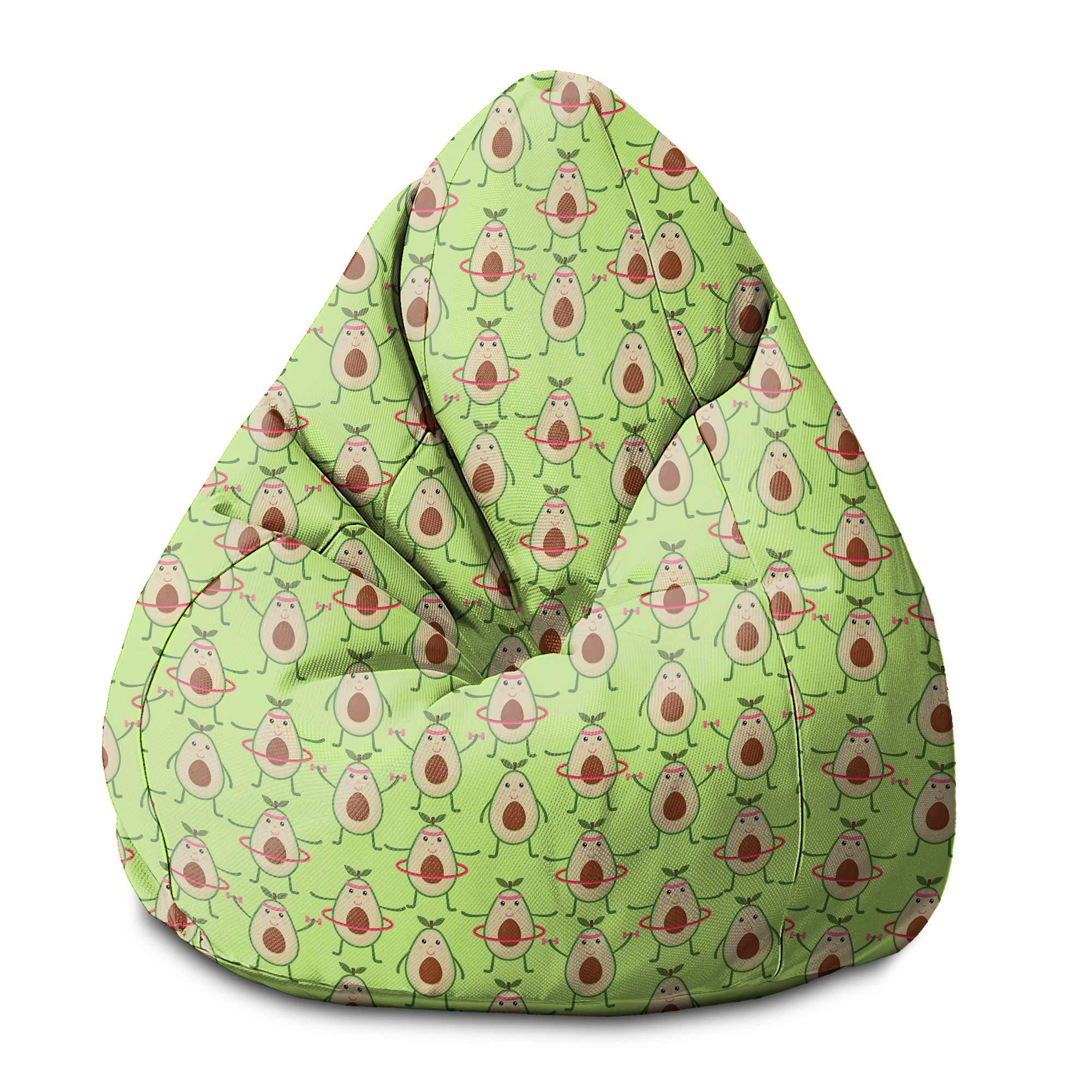Puf Pearshape Cvičiace Avokáda-S-Velvet