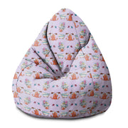 Puf Pearshape Veselý Pes vo Vaní-S-Velvet