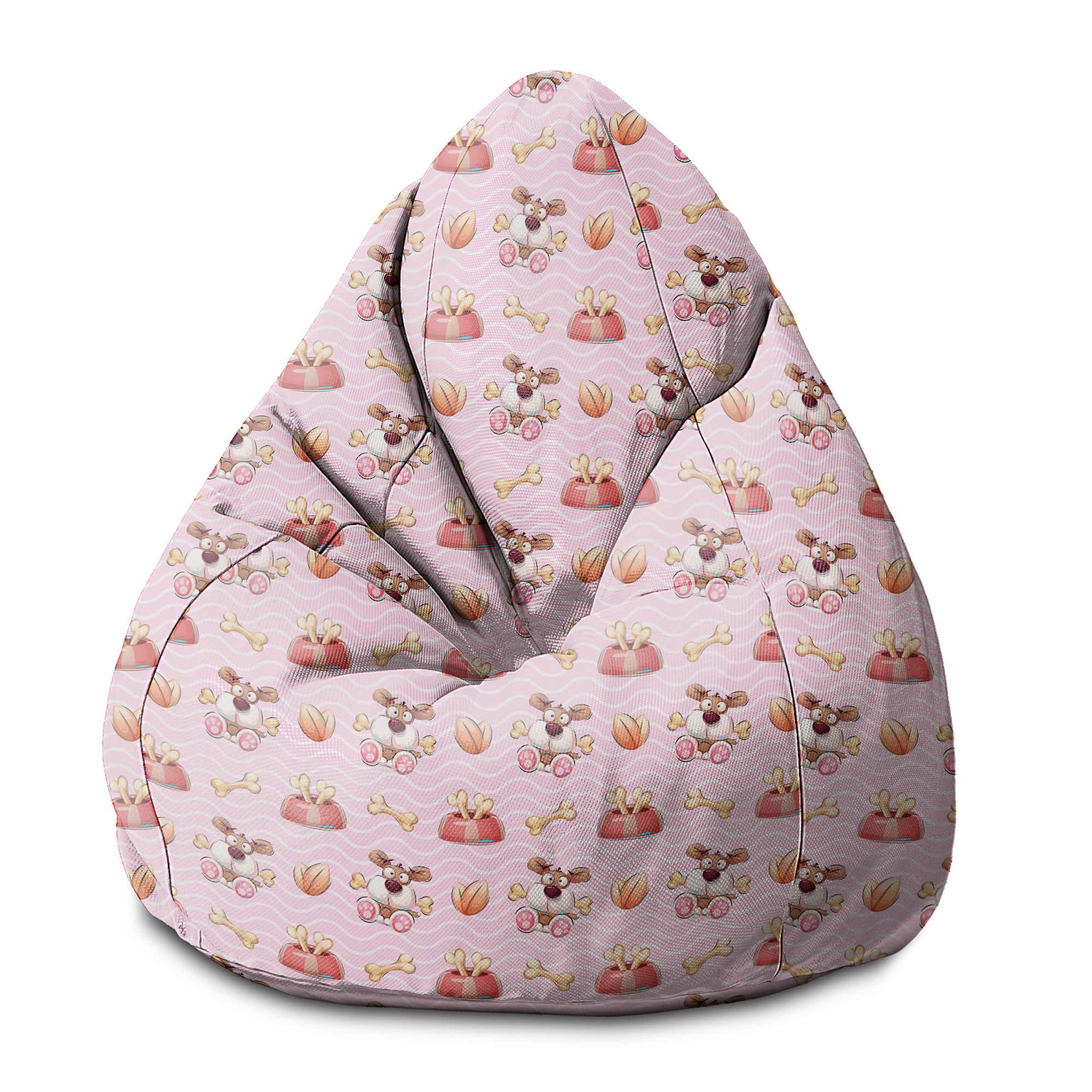 Puf Pearshape Veselý Pes s Kosťou