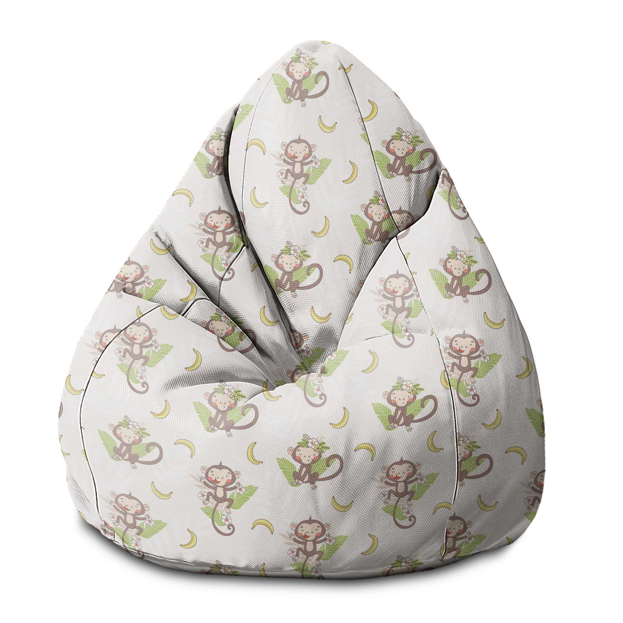 Puf Pearshape Veselé Opice-S-Oxford
