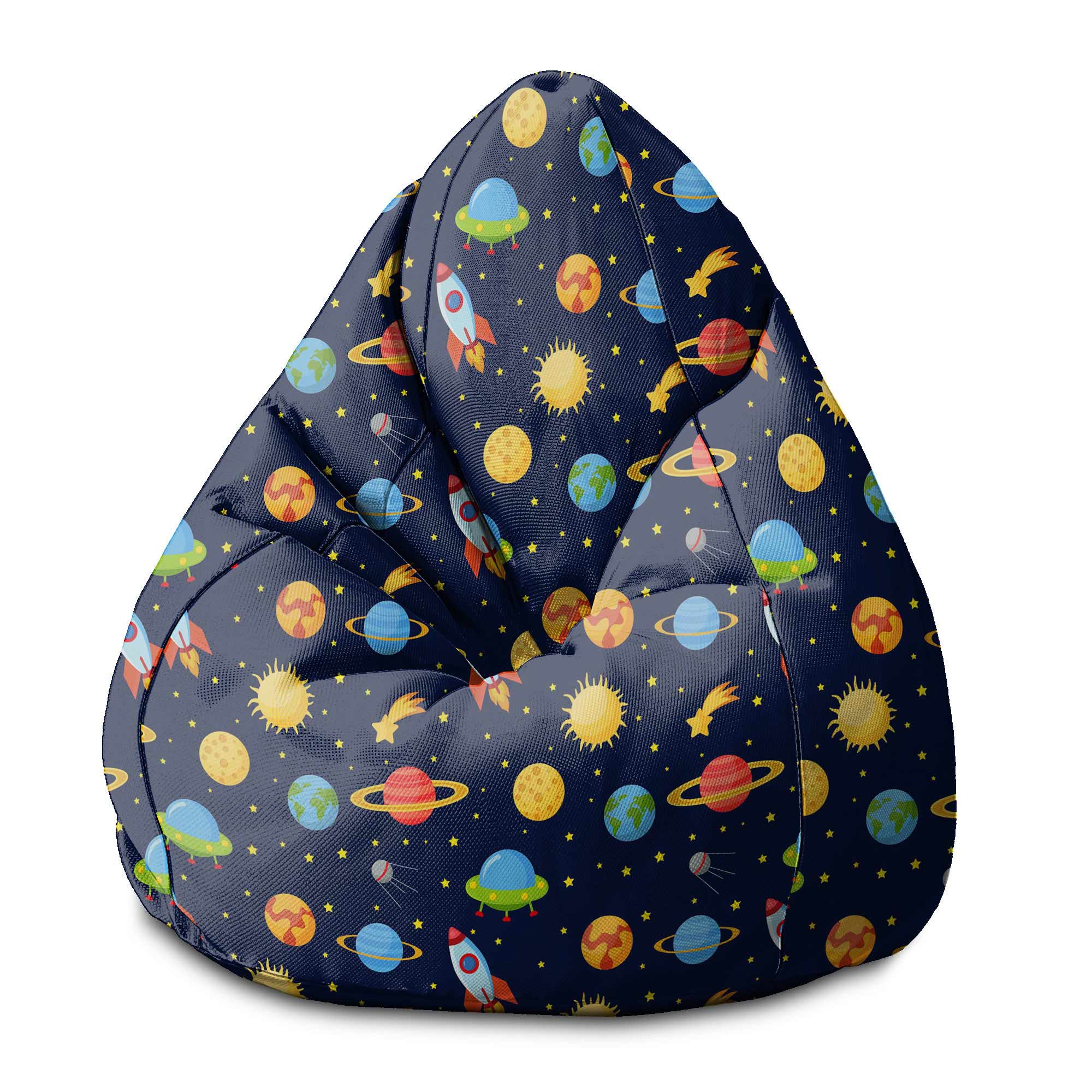 Puf Pearshape Vrecko Galaxy