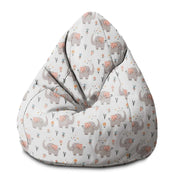 Sedací vak Pearshape Happy Elephant