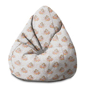 Sedací vak Pearshape Happy Girl in the Plane-S-Oxford