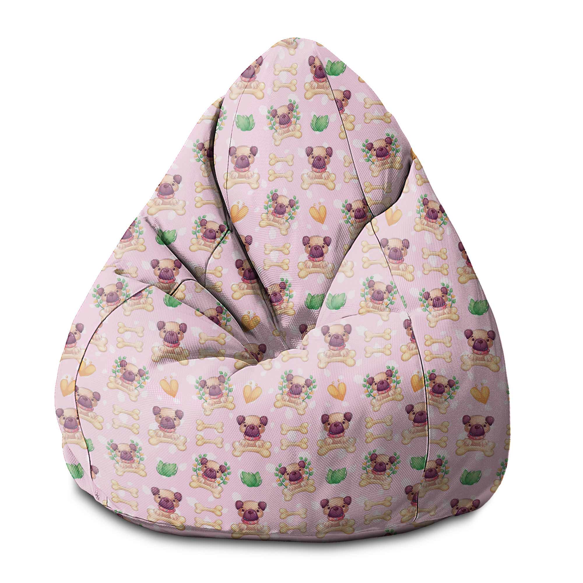 Sedací vak Pearshape Happy Small Dogs