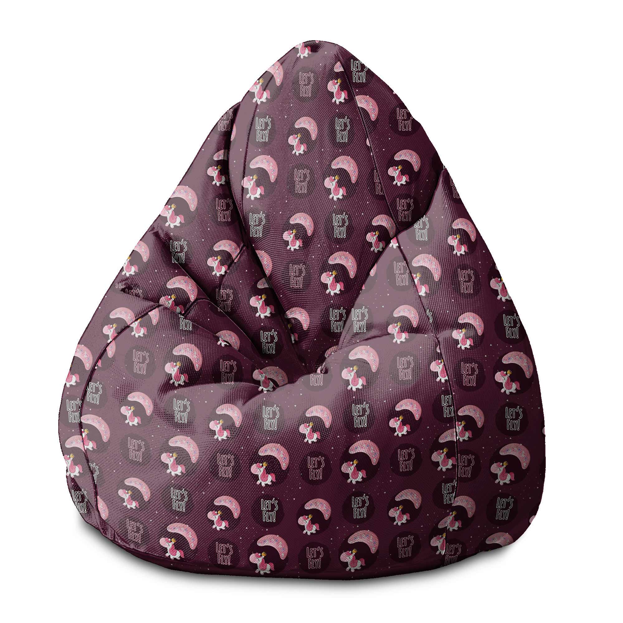 Puf Pearshape Let's Fly-S-Velvet