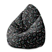 Sedací vak Pearshape Neon Galaxy-M-Velvet