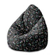 Sedací vak Pearshape Neon Galaxy-M-Velvet