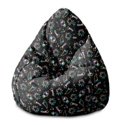 Sedací vak Pearshape Neon Galaxy