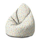 Sedací vak Pearshape Pastel Spots-M-Velvet