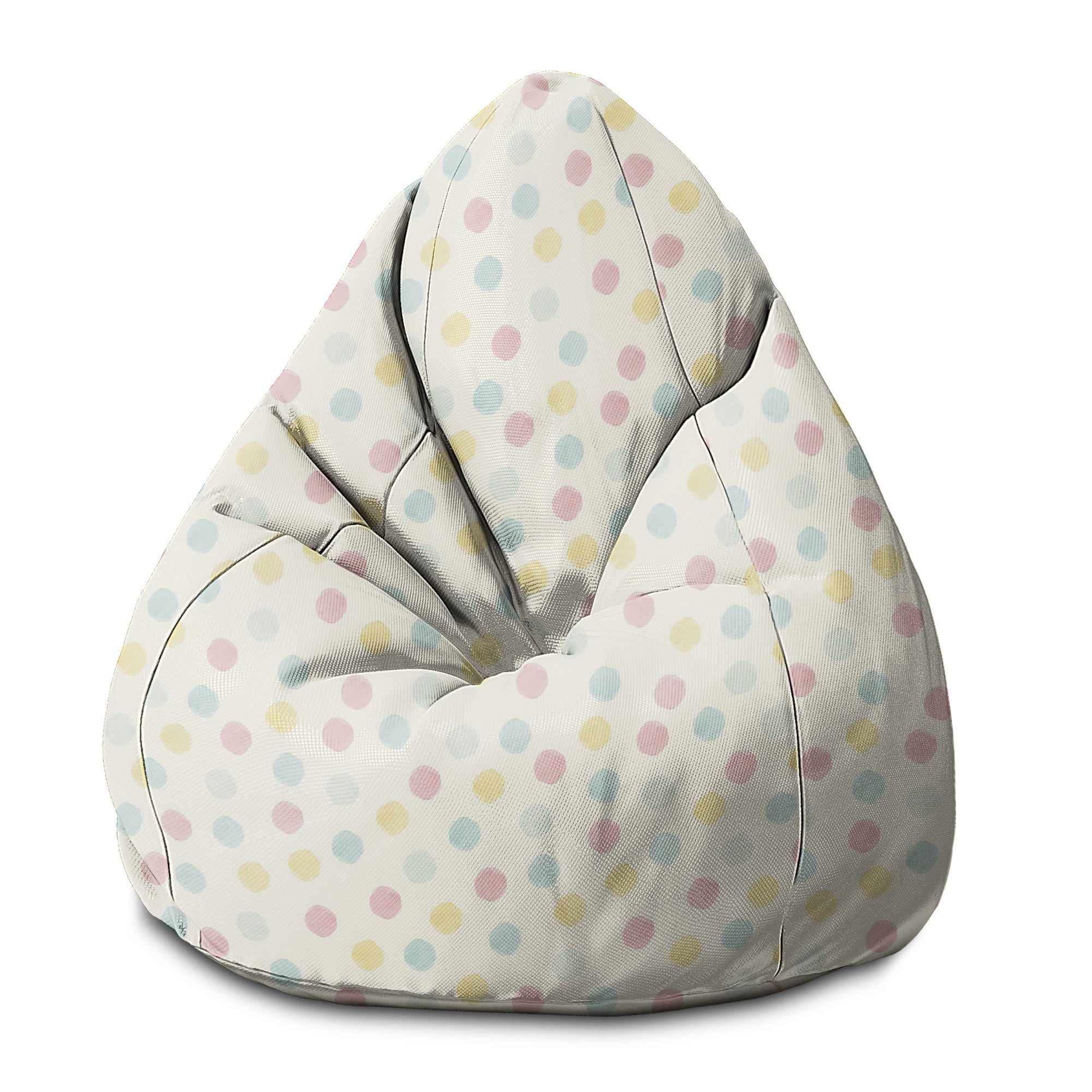 Sedací vak Pearshape Pastel Spots-S-Velvet