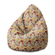 Sedací vak Pearshape Abstract Fruits-M-Oxford
