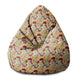 Sedací vak Pearshape Abstract Fruits-S-Velvet