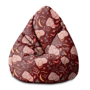 Sedací vak Pearshape Abstract Nature-S-Velvet