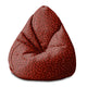 Sedací vak Pearshape Abstraktné pruhy-S-Oxford