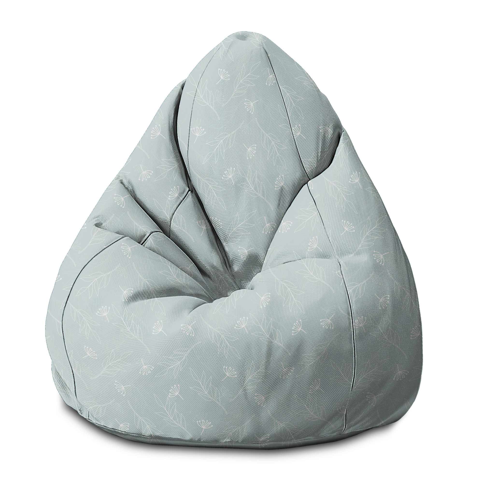 Sedací vak Pearshape Modré pondelkové ráno