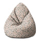 Puf Pearshape Botanical Béžový Vzor S-Velvet