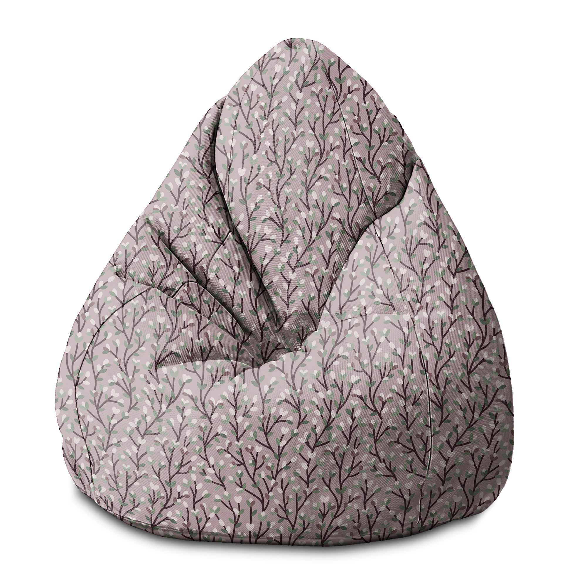Sedací vak Pearshape Vetvy-S-Oxford