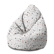 Sedací vak Pearshape Hnedý terrazzo-M-Oxford